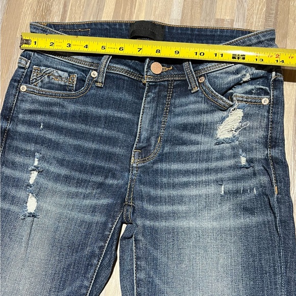 Buckle Black Jeans Women’s 26x32 Blue Straight Leg Fit No 53 Stretch Denim - Picture 4 of 7